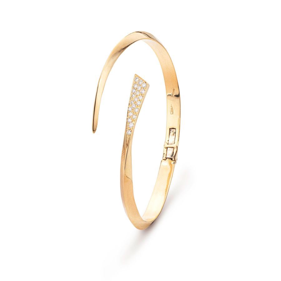 Bracciale 'Reverso' oro giallo REVERSO | BRAU18G PV CT.0,21
